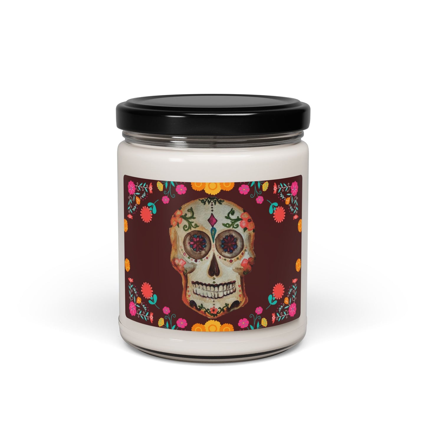 Skull Candle Skeleton Candle Halloween Candles Halloween Candle Halloween Gifts Halloween Decor Holiday Candles Fall Candles Scented Soy Candle, 9oz