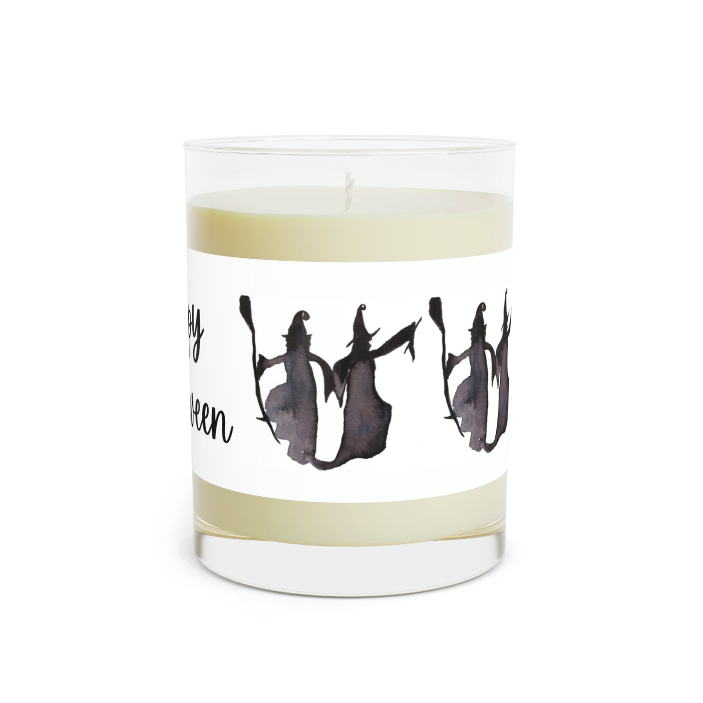 Wing Light Art Designs Halloween Witches Scented Candle - Full Glass, 11oz