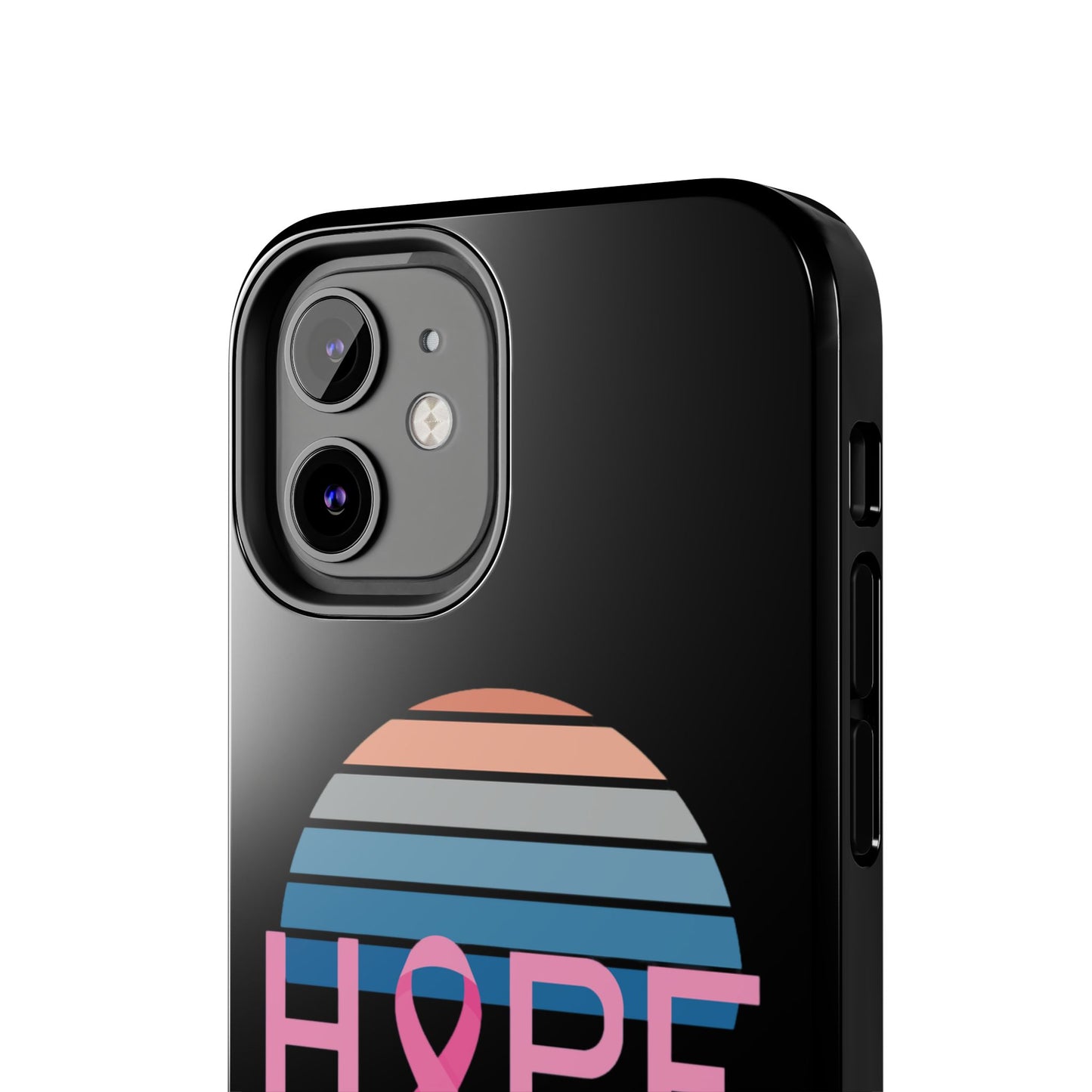 Hope Wins, Cancer Warrior Gift, Support Gift, Breast Cancer Survivor Gift, Cancer Tough Phone Cases, Survivor Gift, Pink Phone iPhone