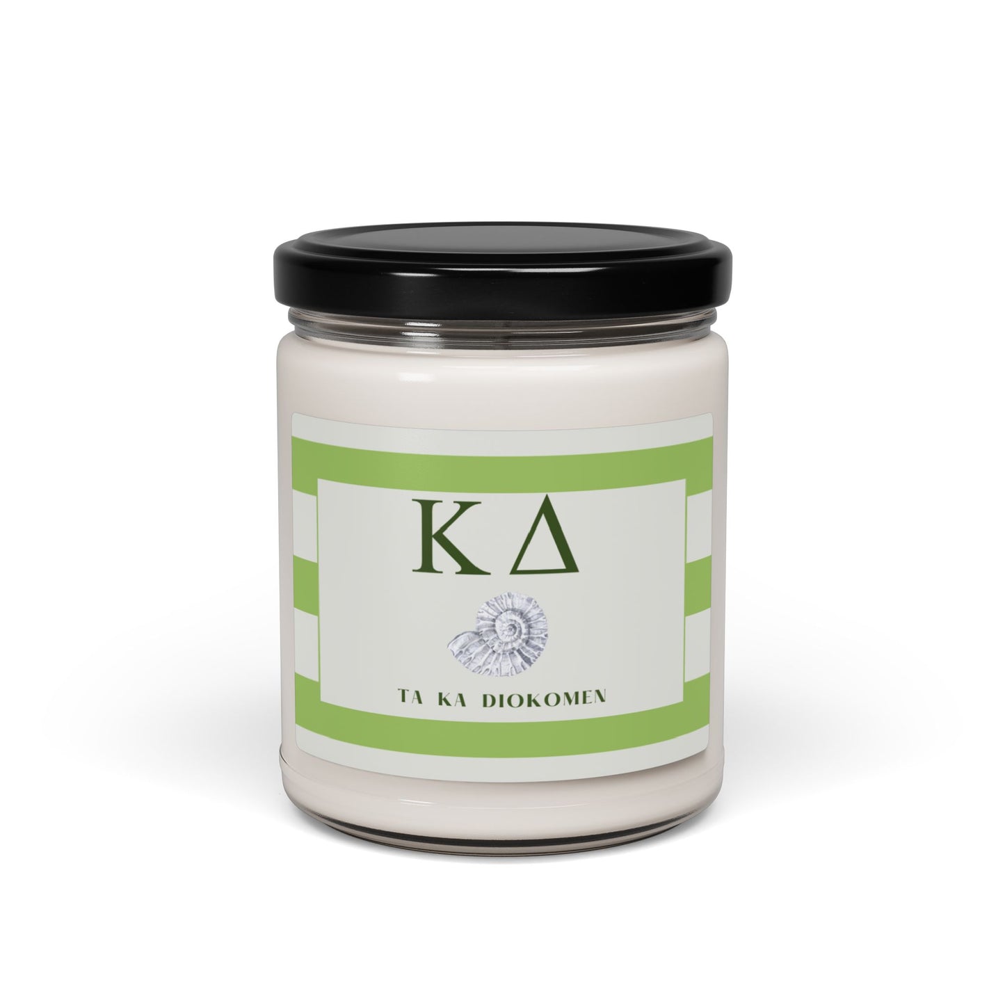 Kappa Delta // Sorority 9 oz Hand Poured All Natural Soy Candles // Personalized Option // Choose Your Scent // Greek Letters Scented Soy Candle, 9oz