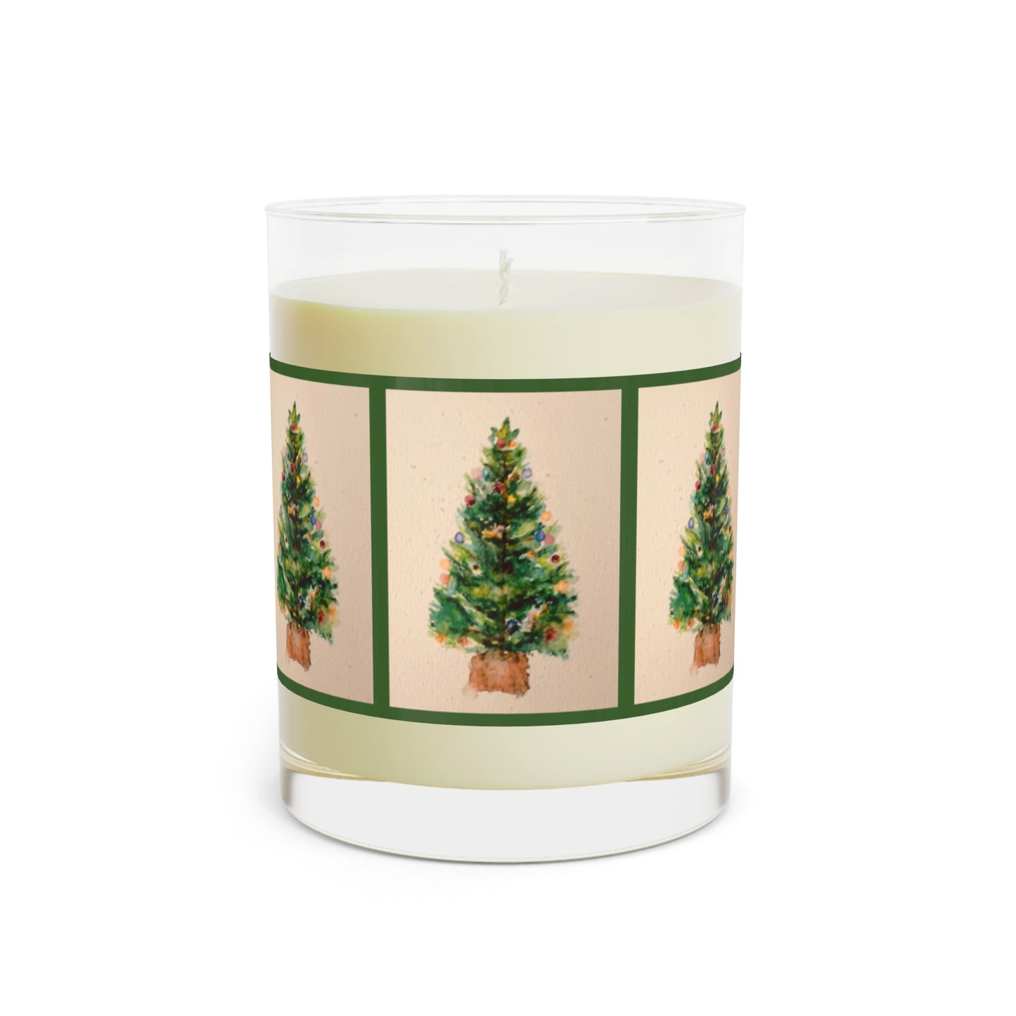 Wing Light Art Designs Antique Holiday Tree Scented Candle - Full Glass, 11oz