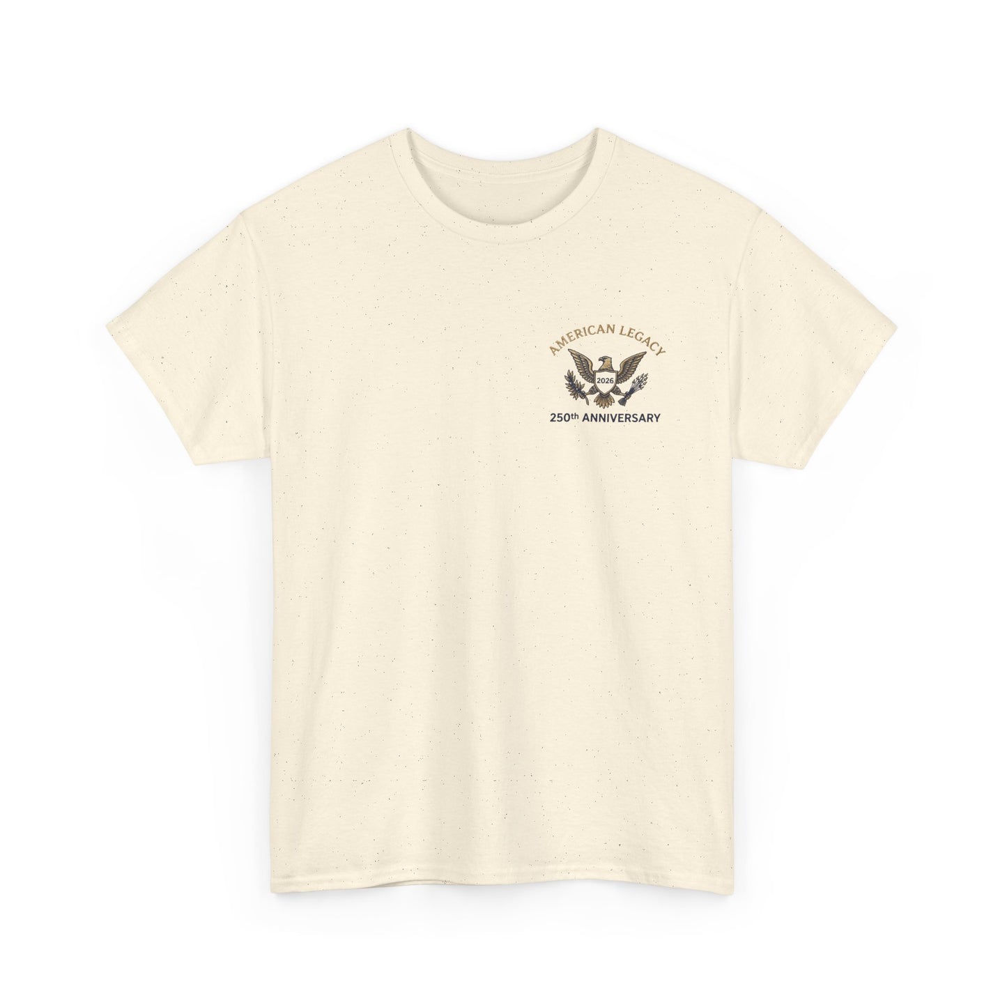 250th 4th of July Commemorative T-Shirt — Vintage Eagle 'Land of Liberty' Graphic Tee
