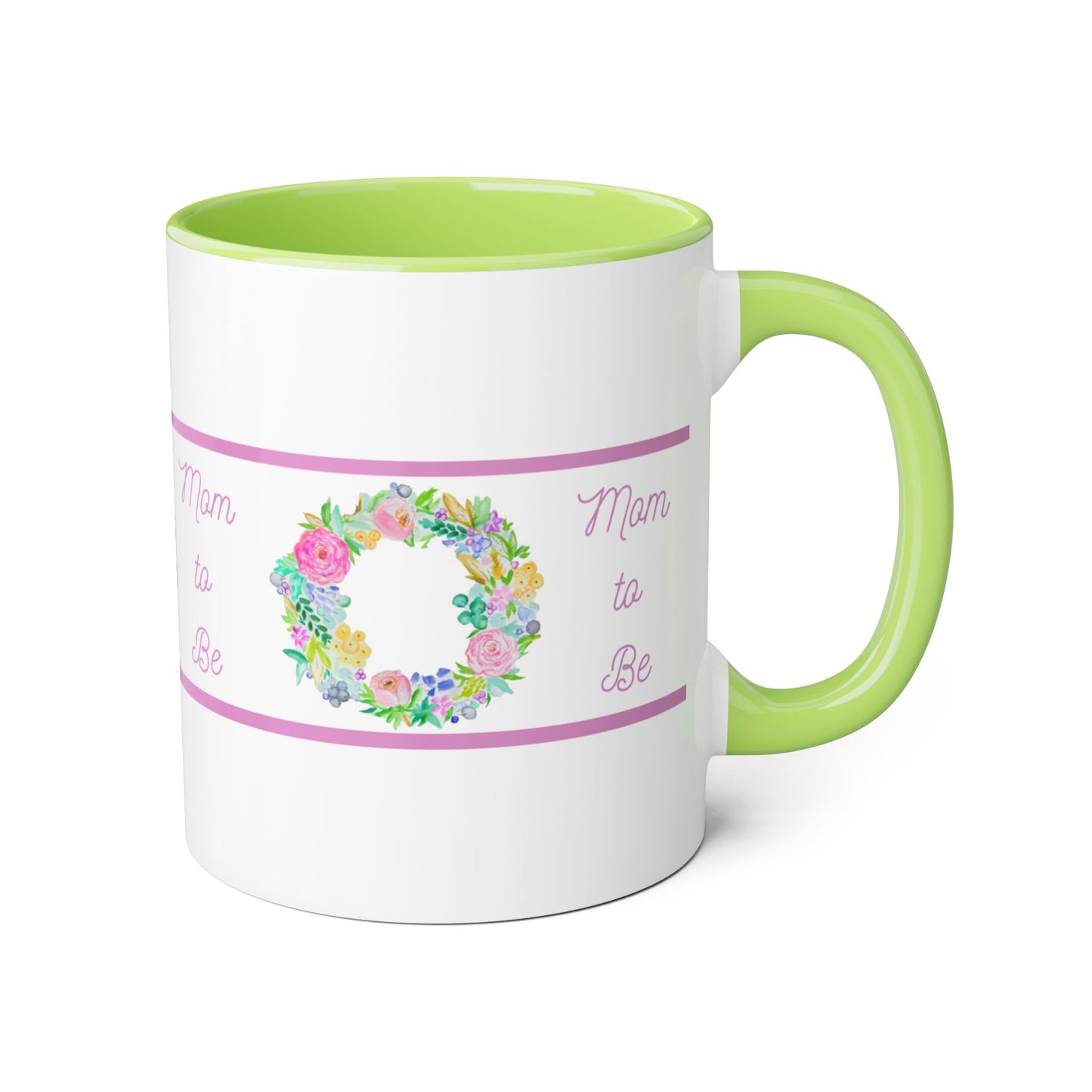 Wing Light Art Designs Mom to Be Accent Mugs, 11oz