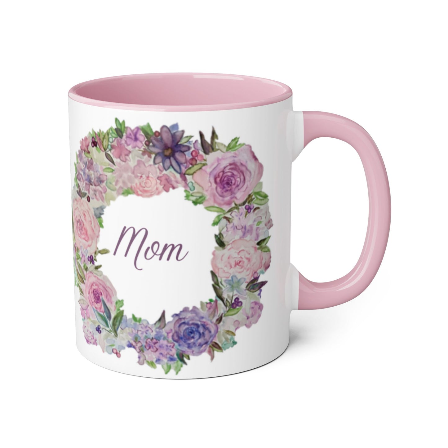 Wing Light Art Designs Mom Mother's Day Accent Mugs, 11oz