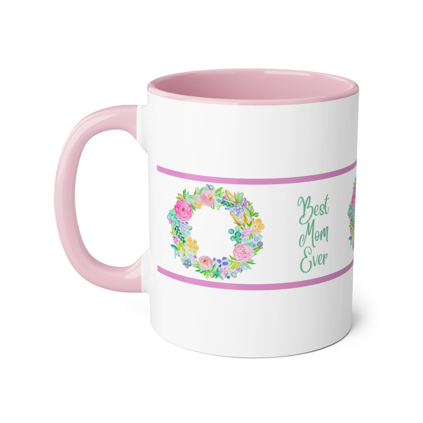 Wing Light Art Designs Best Mom Ever Mother's Day Accent Mugs, 11oz