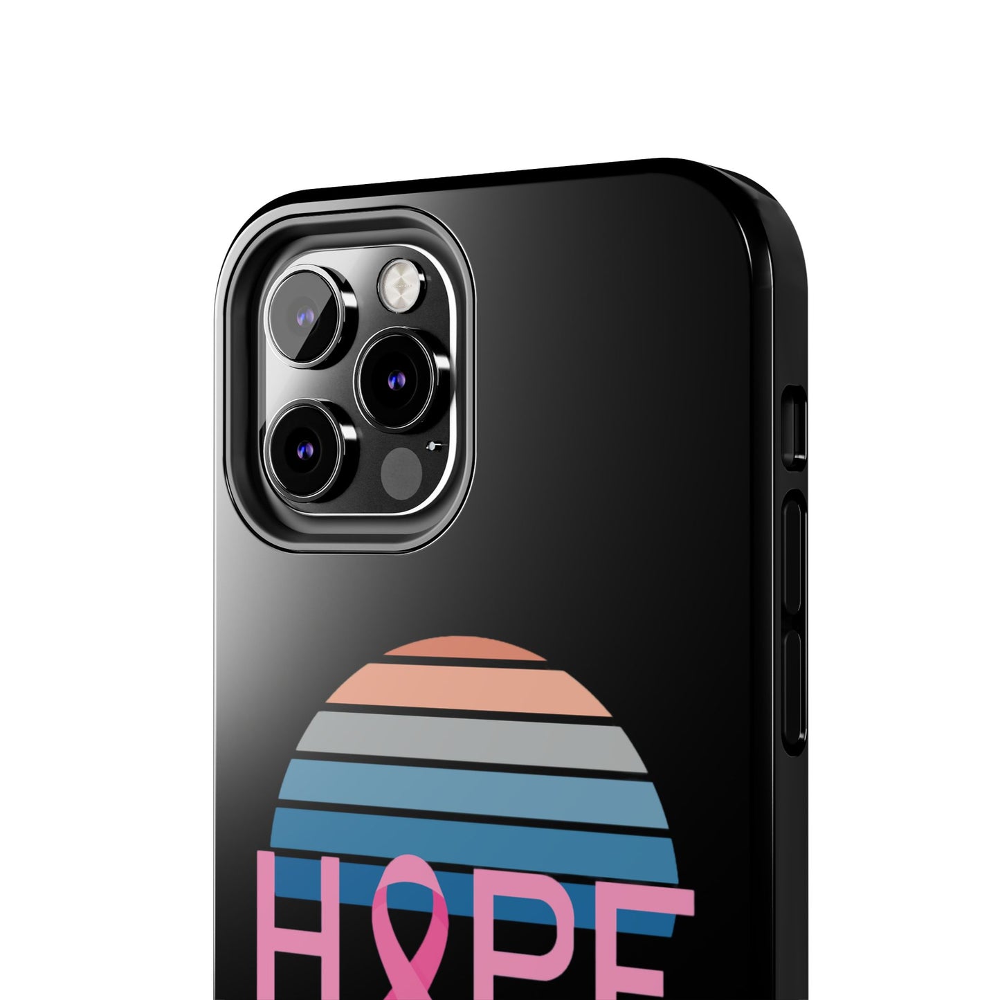 Hope Wins, Cancer Warrior Gift, Support Gift, Breast Cancer Survivor Gift, Cancer Tough Phone Cases, Survivor Gift, Pink Phone iPhone