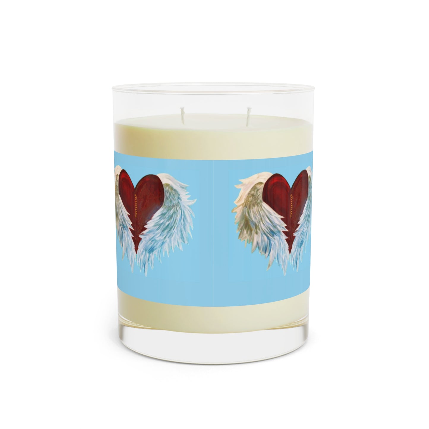 Wing Light Art Designs Healing Heart Scented Candle - Full Glass, 11oz