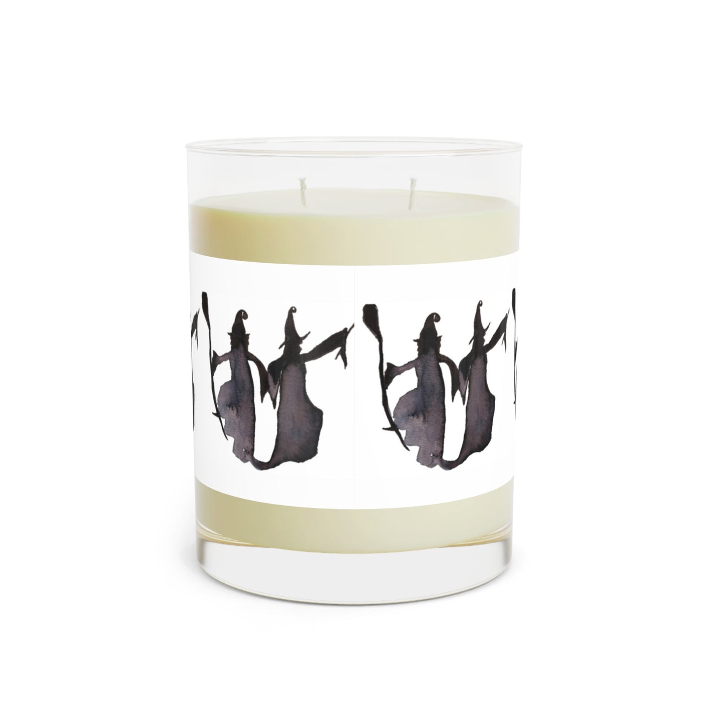 Wing Light Art Designs Halloween Witches Scented Candle - Full Glass, 11oz