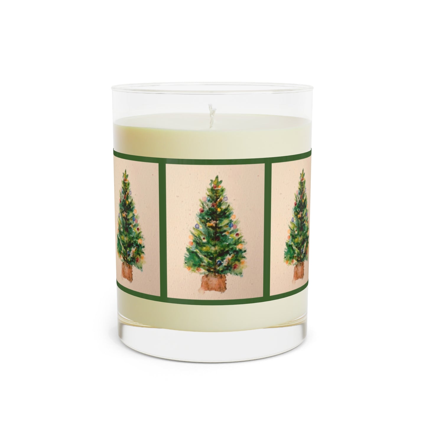 Wing Light Art Designs Antique Holiday Tree Scented Candle - Full Glass, 11oz