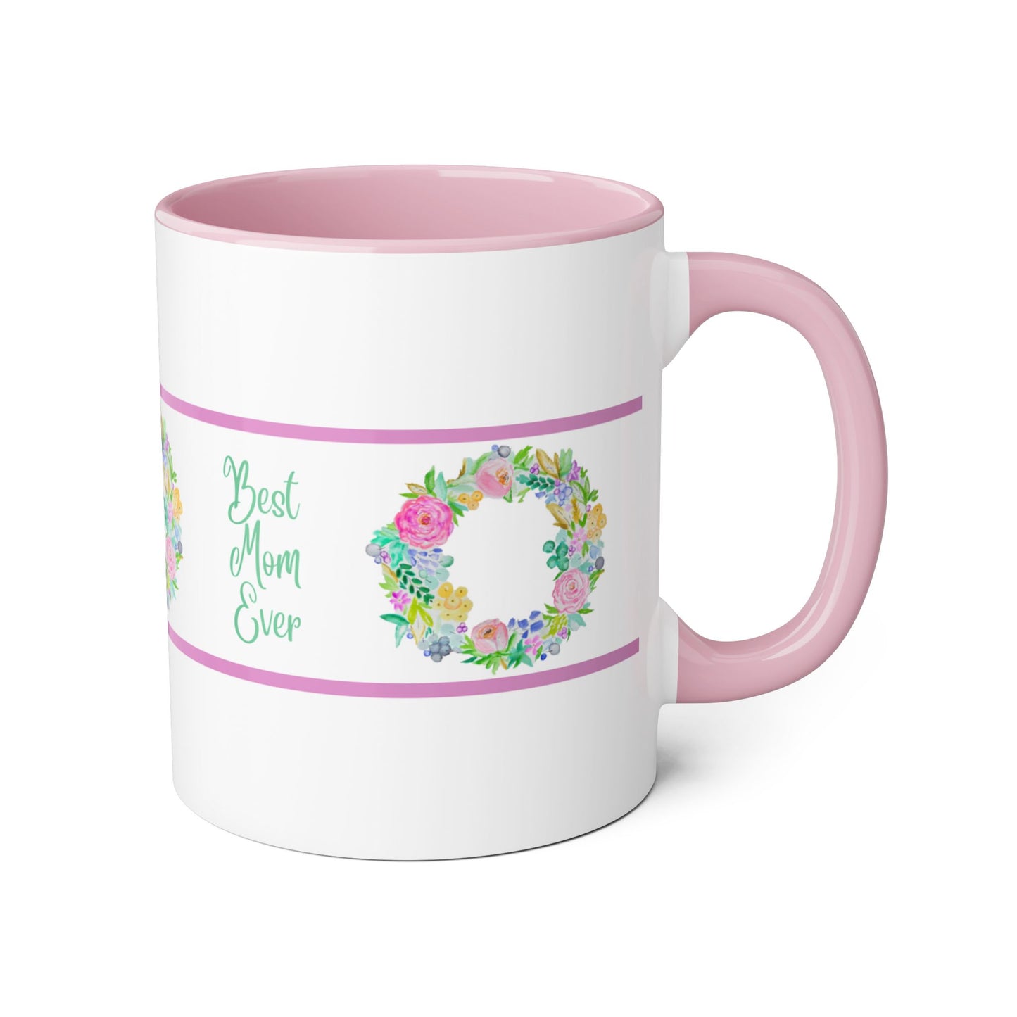 Wing Light Art Designs Best Mom Ever Mother's Day Accent Mugs, 11oz