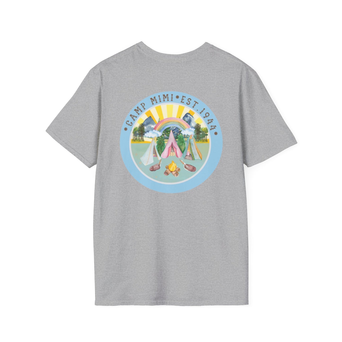 Camp Mimi 80th Birthday Unisex Softstyle T-Shirt