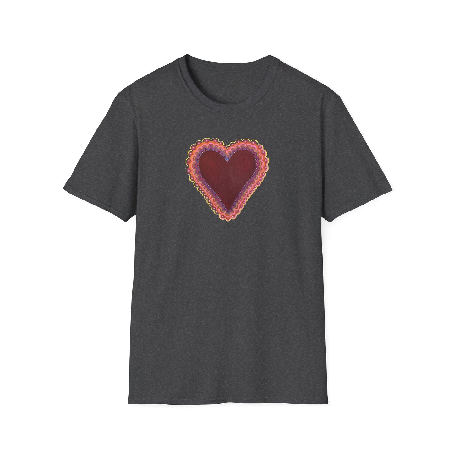 Love Shirt, Valentines Day Shirt, Heart Shirt, Cute Valentine Shirt, Cute Valentine, Valentines Day Gift Valentine Heart Unisex Soft style T-Shirt