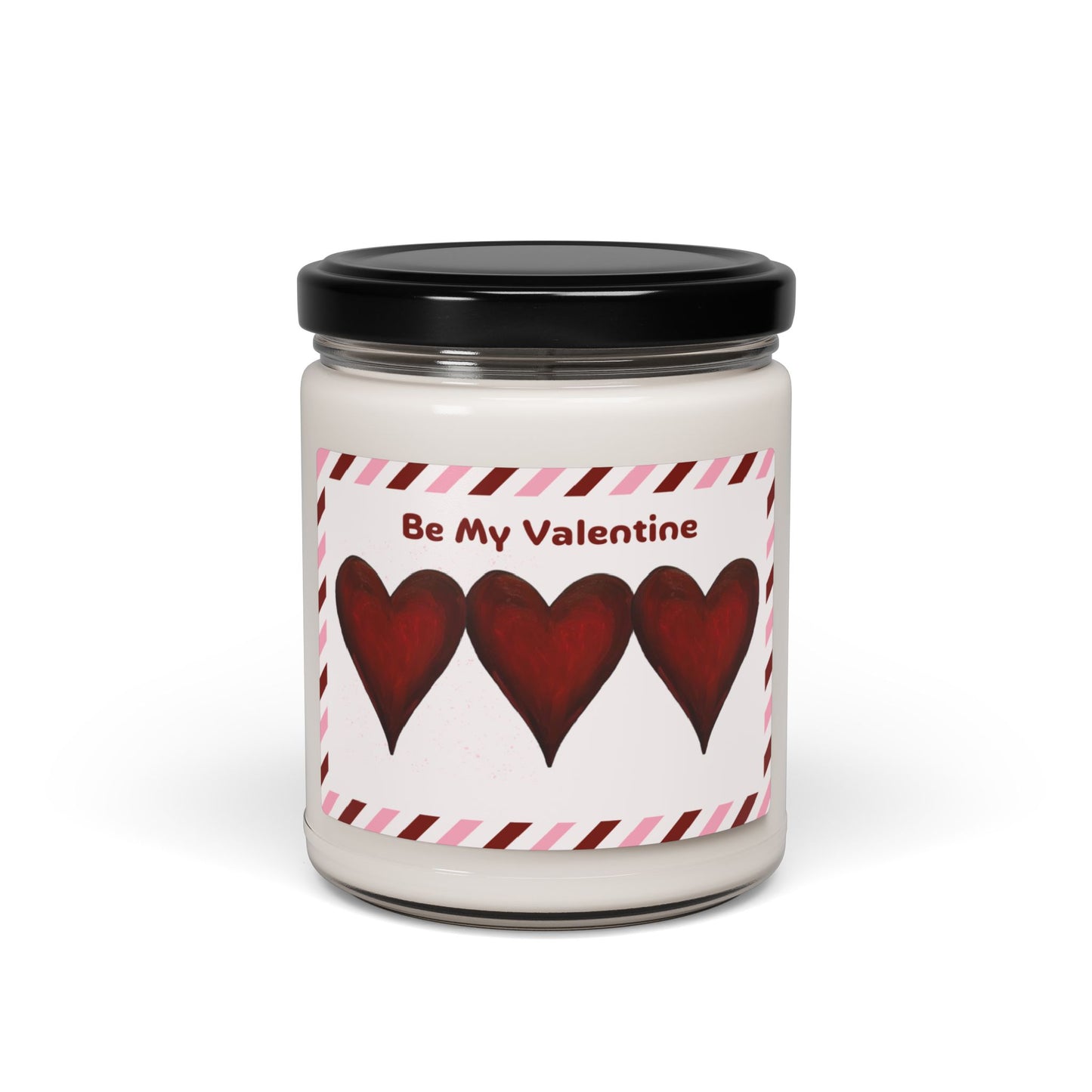 Love You Soy Candle | Love You Valentine's Day Gifts | Anniversary and Birthday Gifts | Soy Wax Candle for Home Be My Valentine Scented Soy Candle, 9oz