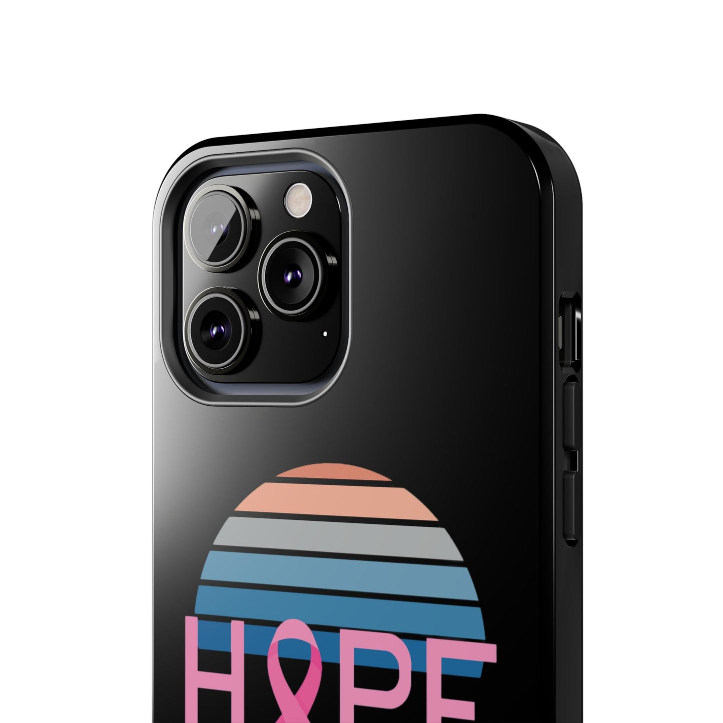 Hope Wins, Cancer Warrior Gift, Support Gift, Breast Cancer Survivor Gift, Cancer Tough Phone Cases, Survivor Gift, Pink Phone iPhone