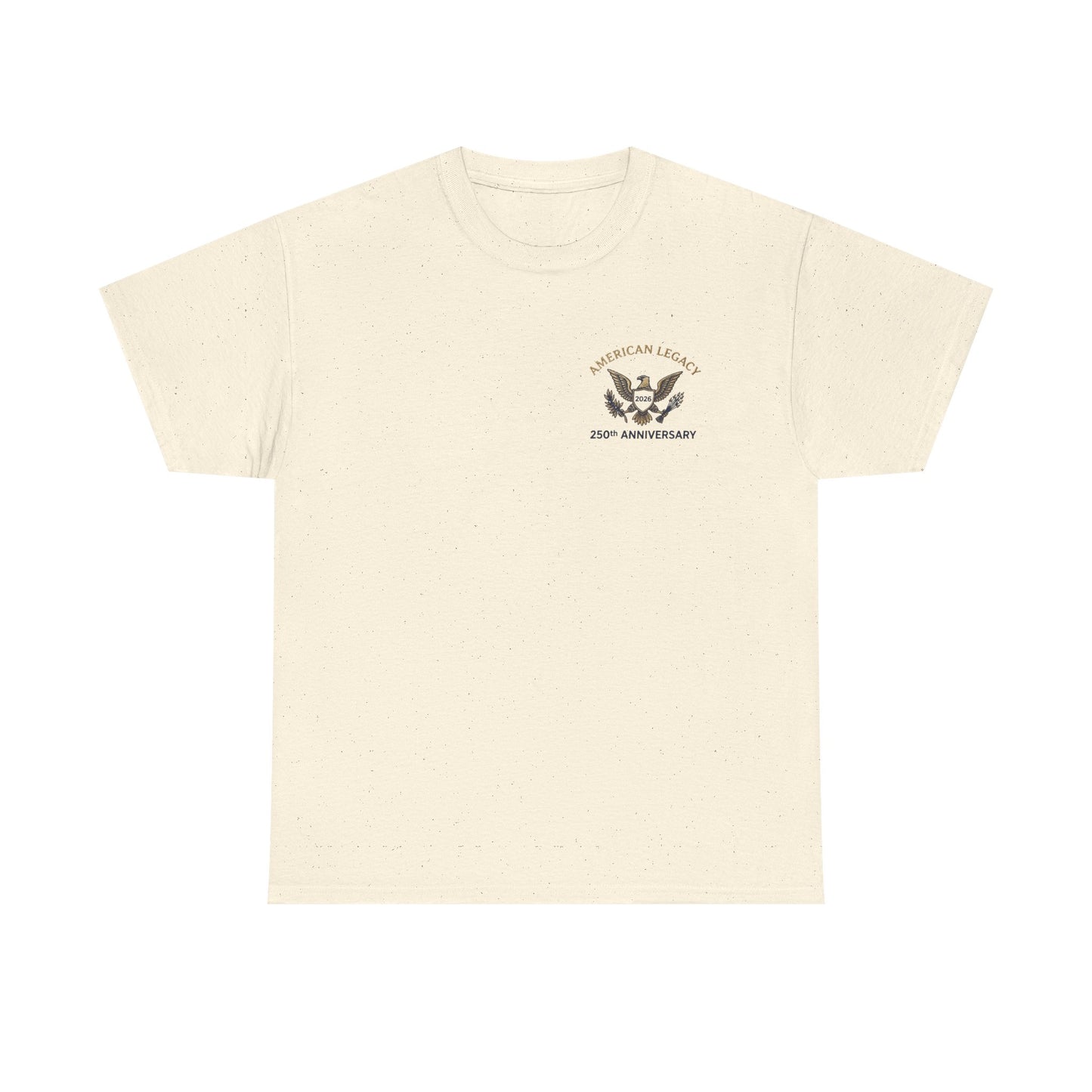 250th 4th of July Commemorative T-Shirt — Vintage Eagle 'Land of Liberty' Graphic Tee