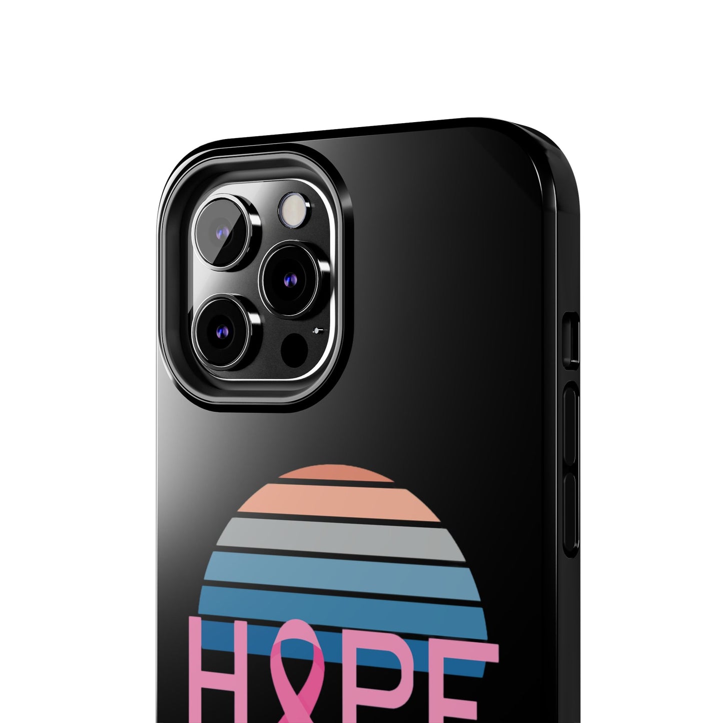 Hope Wins, Cancer Warrior Gift, Support Gift, Breast Cancer Survivor Gift, Cancer Tough Phone Cases, Survivor Gift, Pink Phone iPhone