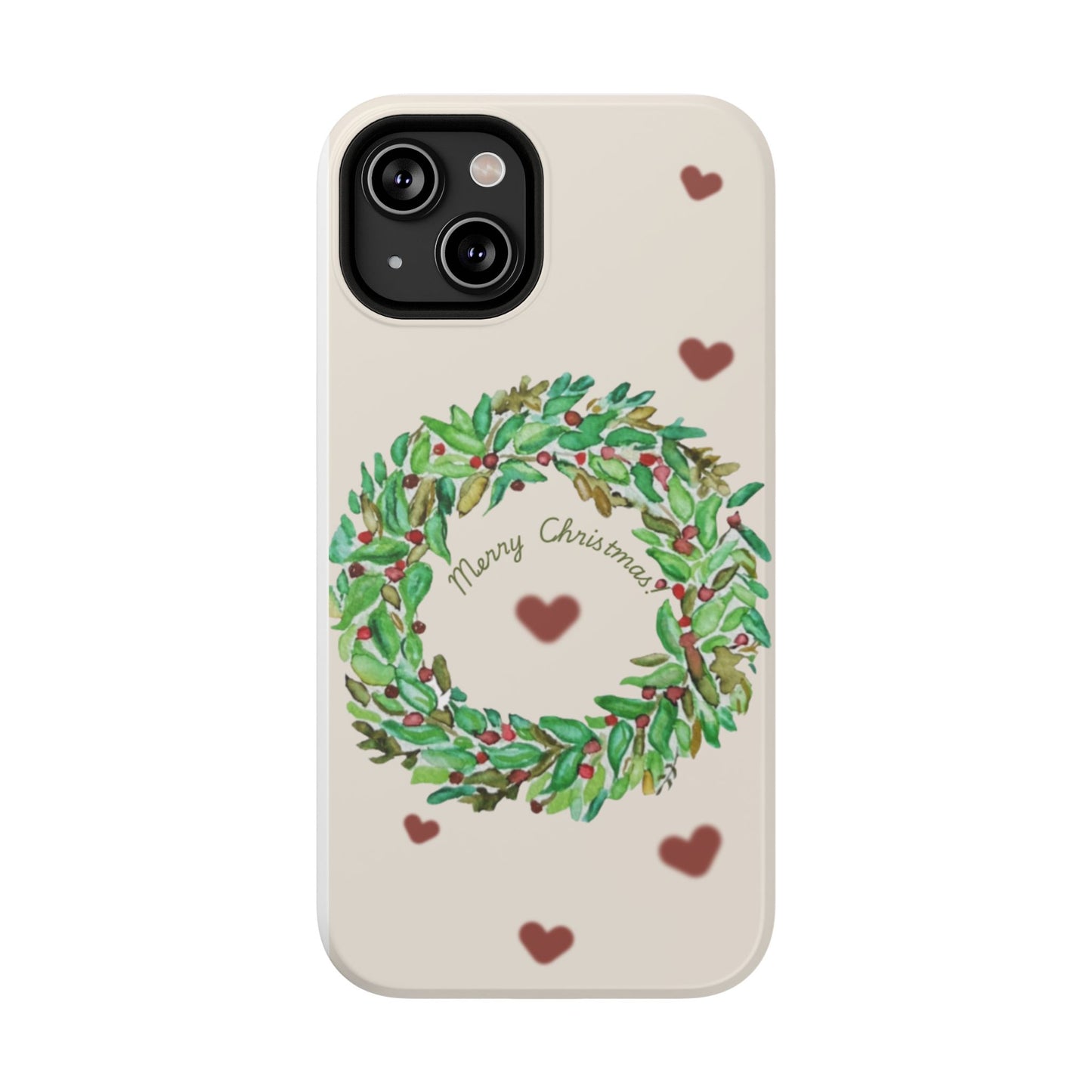 Merry Christmas Phone Case for iPhone 16, 16 Plus, 16 Pro 16 Pro Max, iPhone 15, 15 Plus, 15 Pro 15 Pro Max, Plus 14, 13, 12 and 11 Impact-Resistant Cases