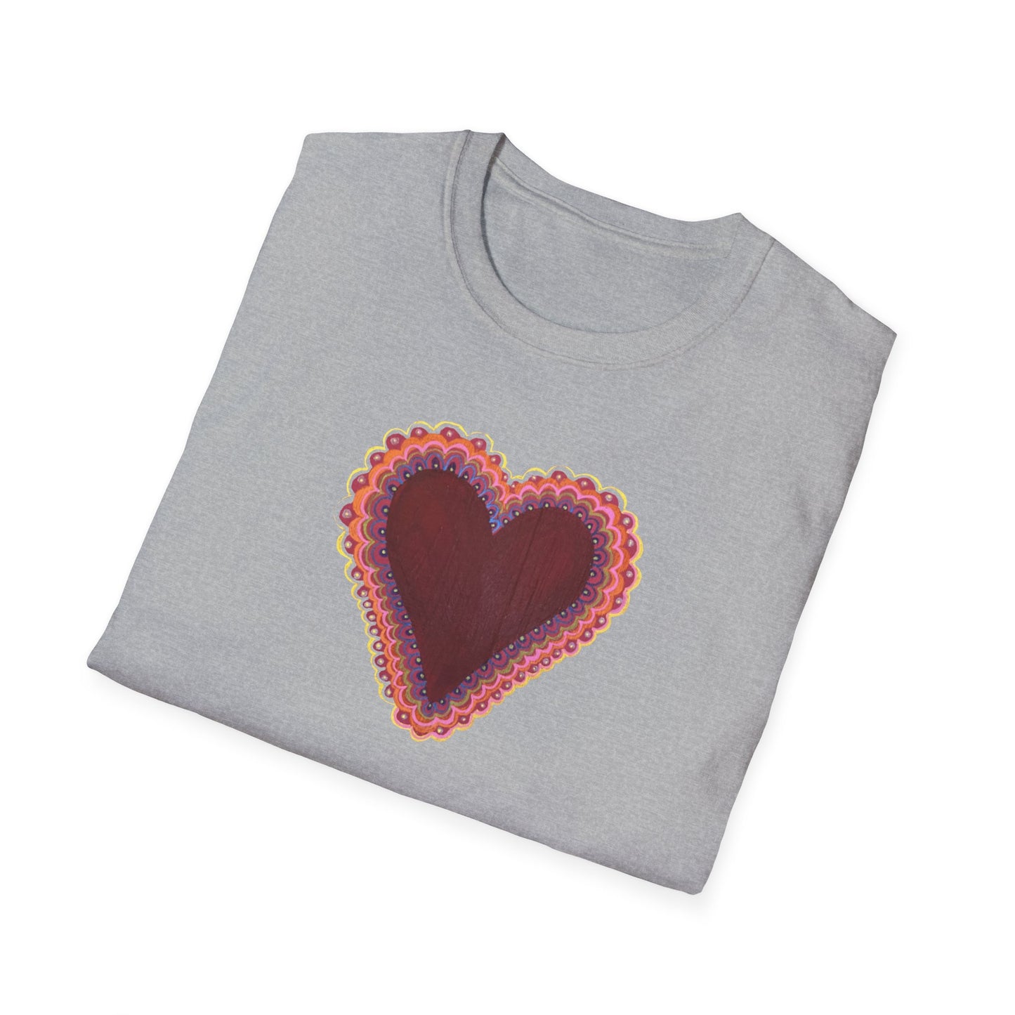 Love Shirt, Valentines Day Shirt, Heart Shirt, Cute Valentine Shirt, Cute Valentine, Valentines Day Gift Valentine Heart Unisex Soft style T-Shirt