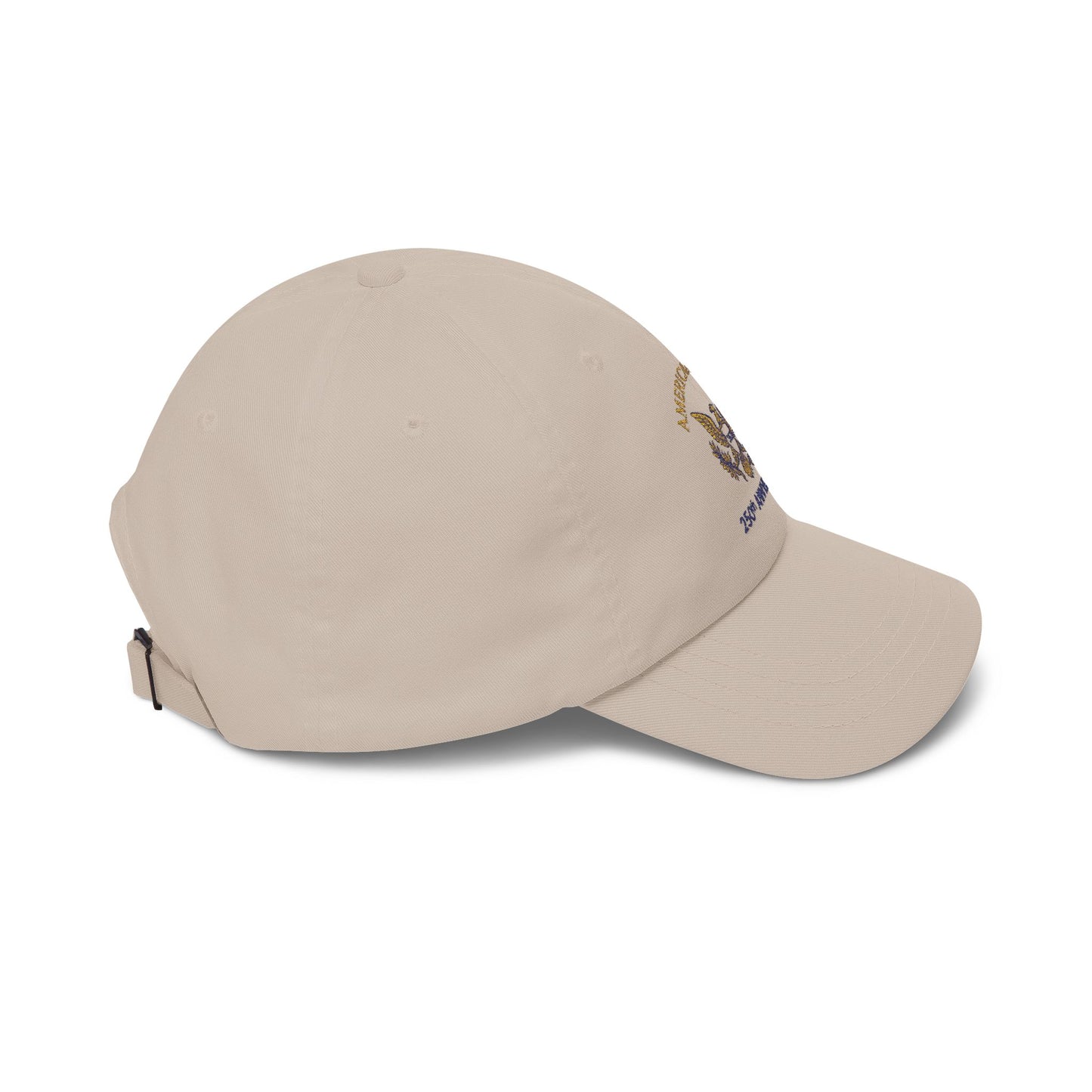 Commemorative 4th of July Cap - American Legacy 250th Anniversary Embroidered Eagle
