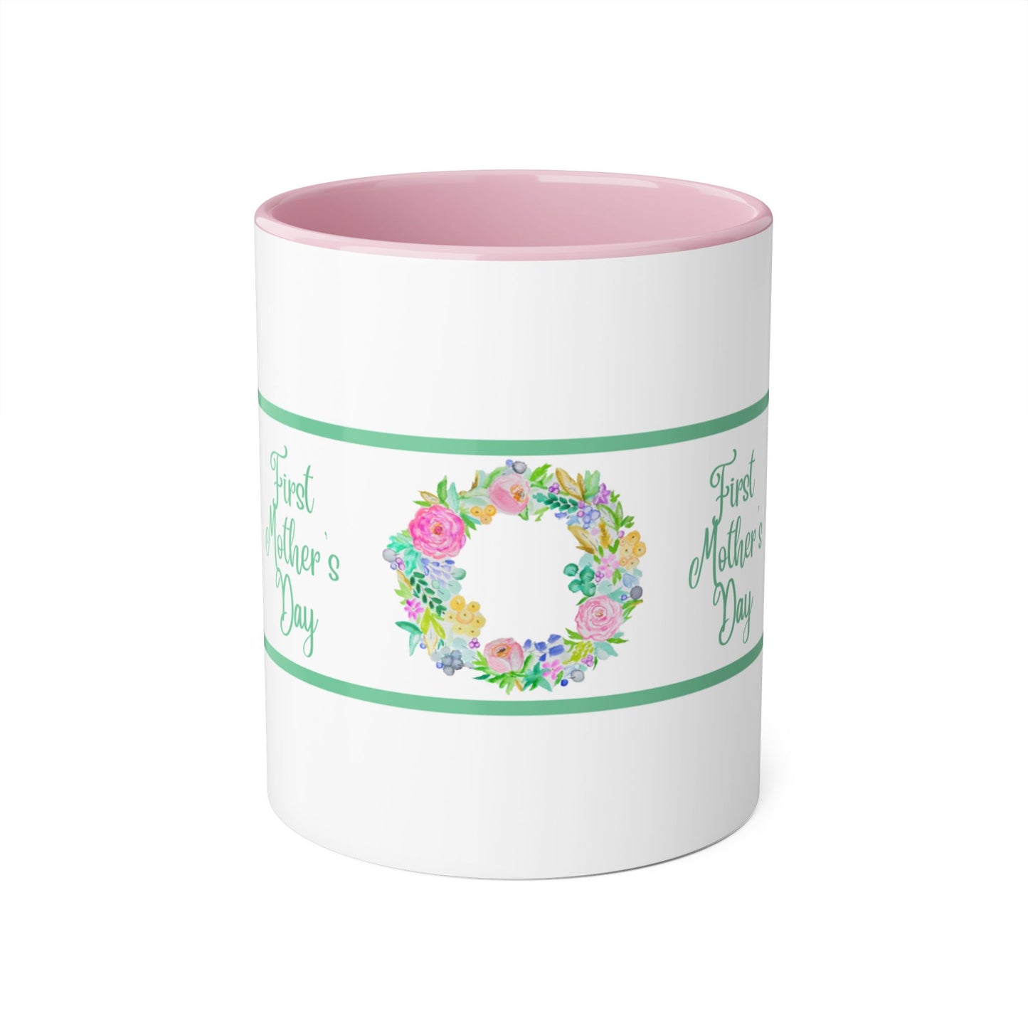 Wing Light Art Designs First Mother's Day Accent Mugs, 11oz