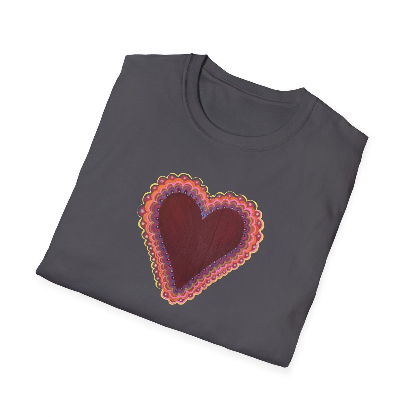 Love Shirt, Valentines Day Shirt, Heart Shirt, Cute Valentine Shirt, Cute Valentine, Valentines Day Gift Valentine Heart Unisex Soft style T-Shirt