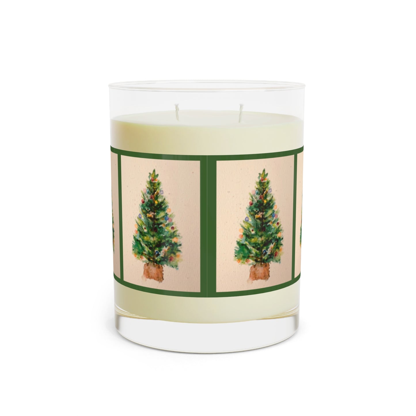 Wing Light Art Designs Antique Holiday Tree Scented Candle - Full Glass, 11oz