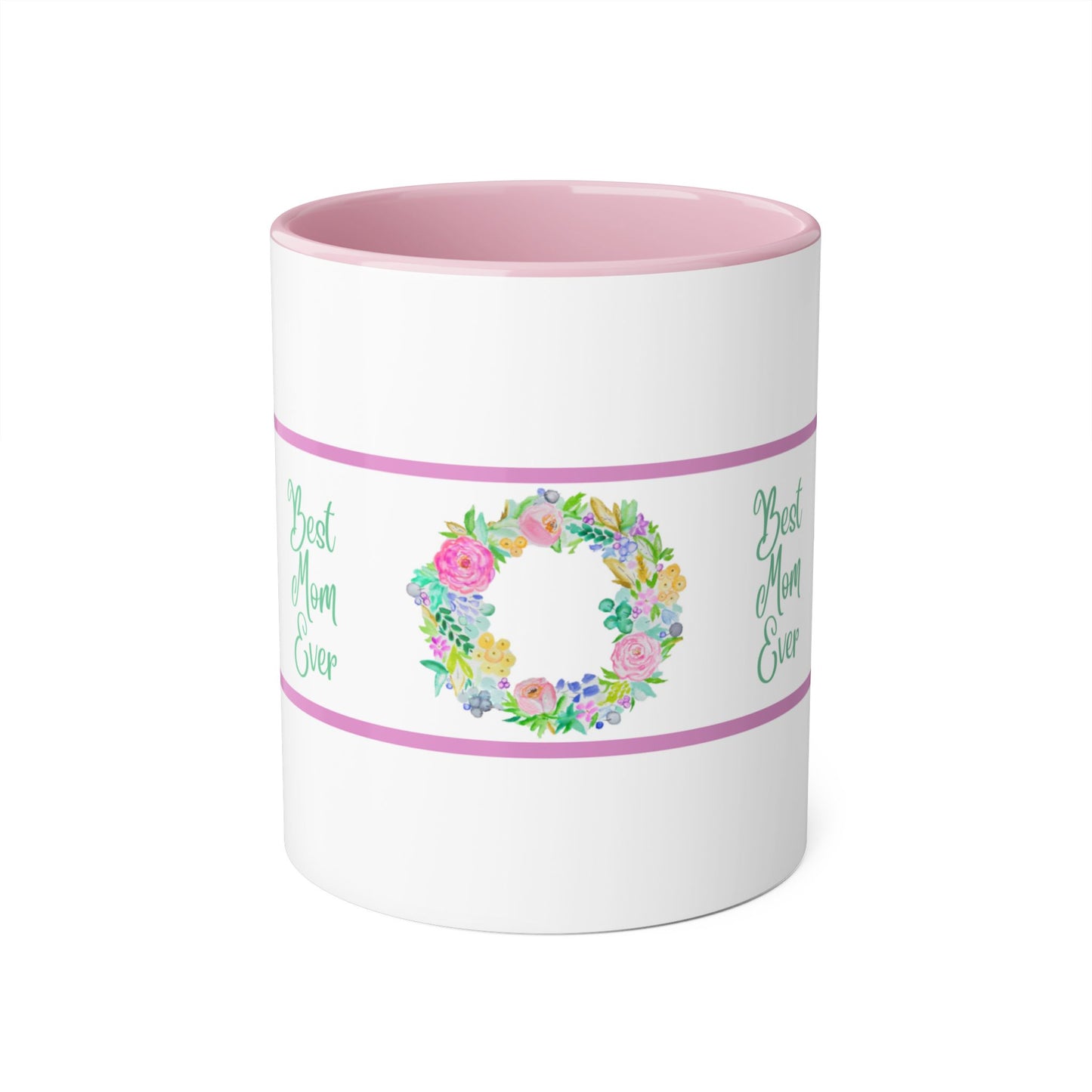 Wing Light Art Designs Best Mom Ever Mother's Day Accent Mugs, 11oz