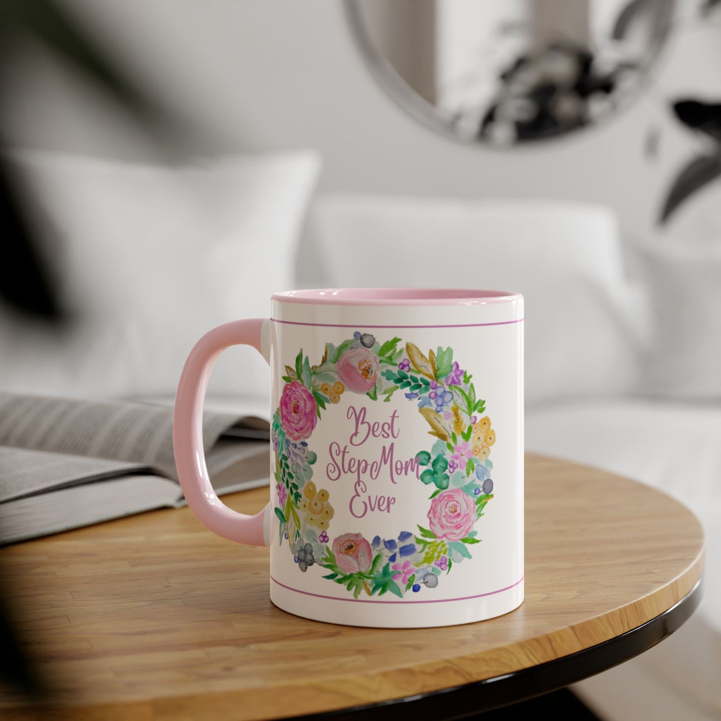 Wing Light Art Designs Best Stepmom Ever Mother's Day Accent Mugs, 11oz