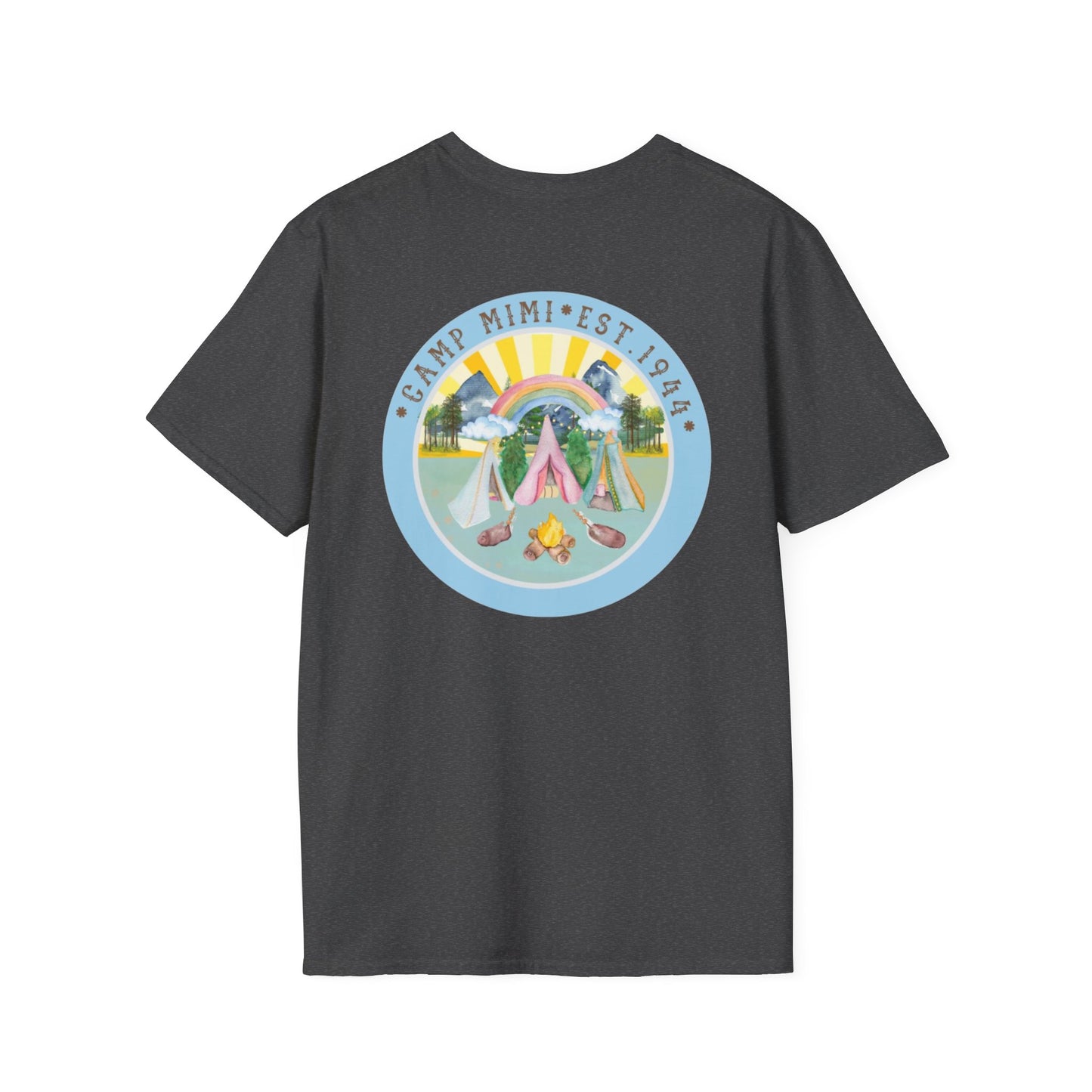 Camp Mimi 80th Birthday Unisex Softstyle T-Shirt