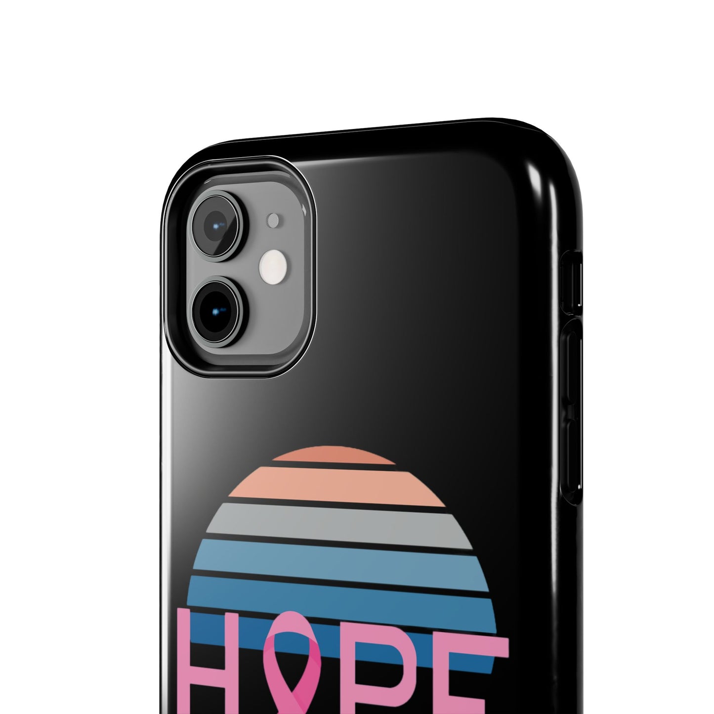 Hope Wins, Cancer Warrior Gift, Support Gift, Breast Cancer Survivor Gift, Cancer Tough Phone Cases, Survivor Gift, Pink Phone iPhone