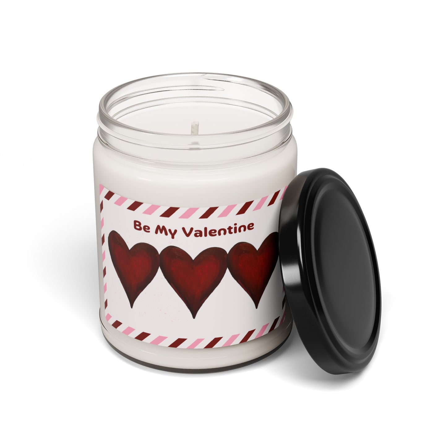 Love You Soy Candle | Love You Valentine's Day Gifts | Anniversary and Birthday Gifts | Soy Wax Candle for Home Be My Valentine Scented Soy Candle, 9oz