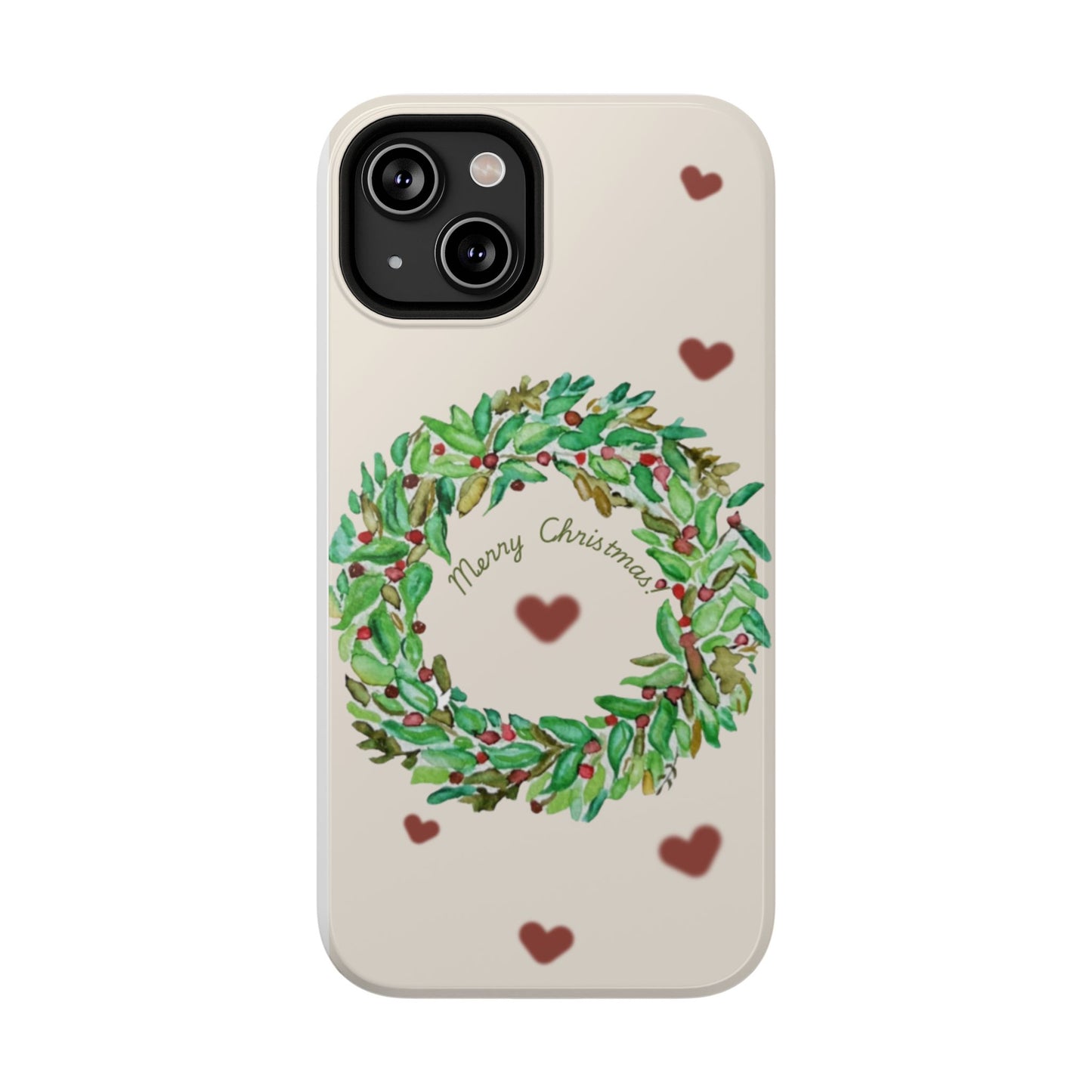 Merry Christmas Phone Case for iPhone 16, 16 Plus, 16 Pro 16 Pro Max, iPhone 15, 15 Plus, 15 Pro 15 Pro Max, Plus 14, 13, 12 and 11 Impact-Resistant Cases