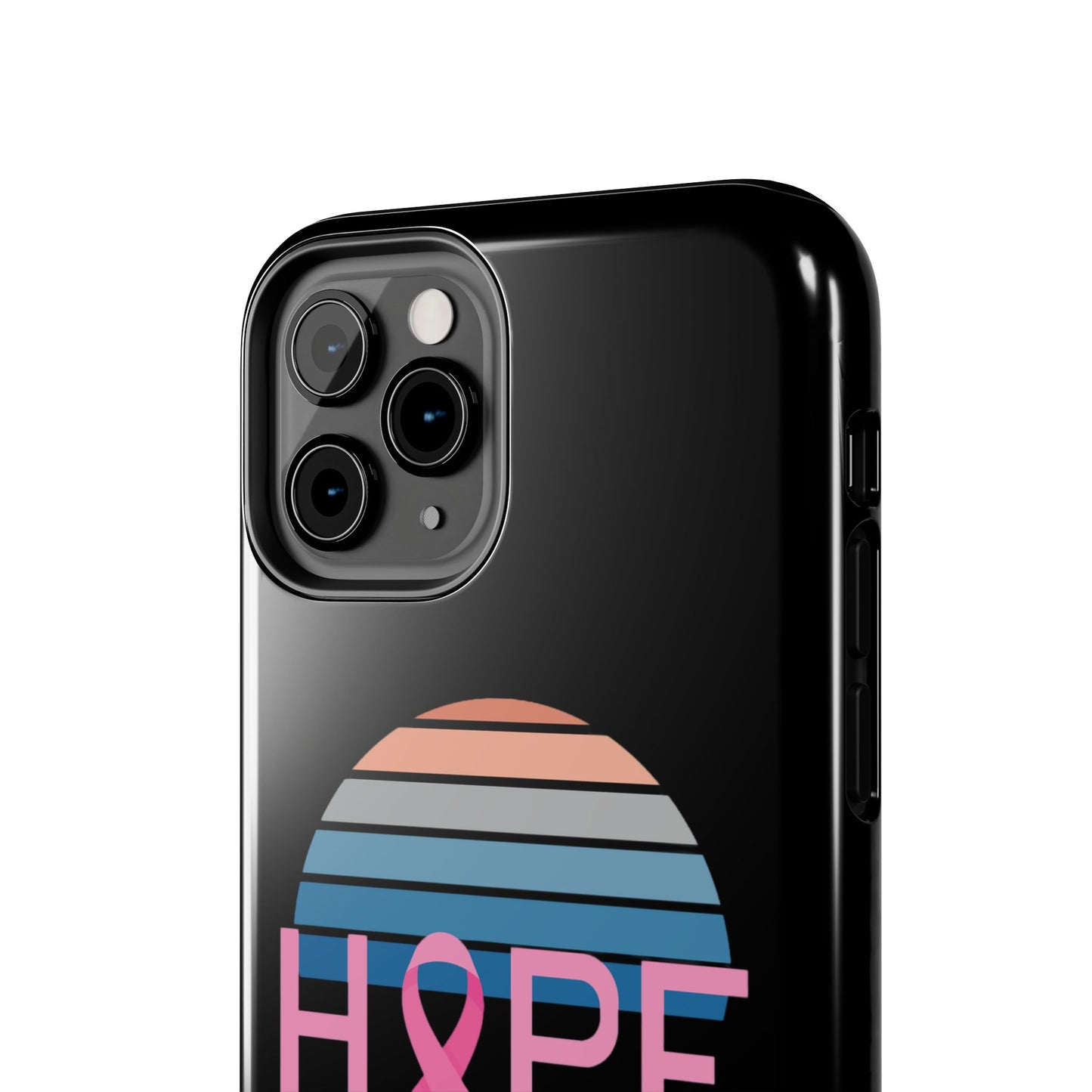 Hope Wins, Cancer Warrior Gift, Support Gift, Breast Cancer Survivor Gift, Cancer Tough Phone Cases, Survivor Gift, Pink Phone iPhone