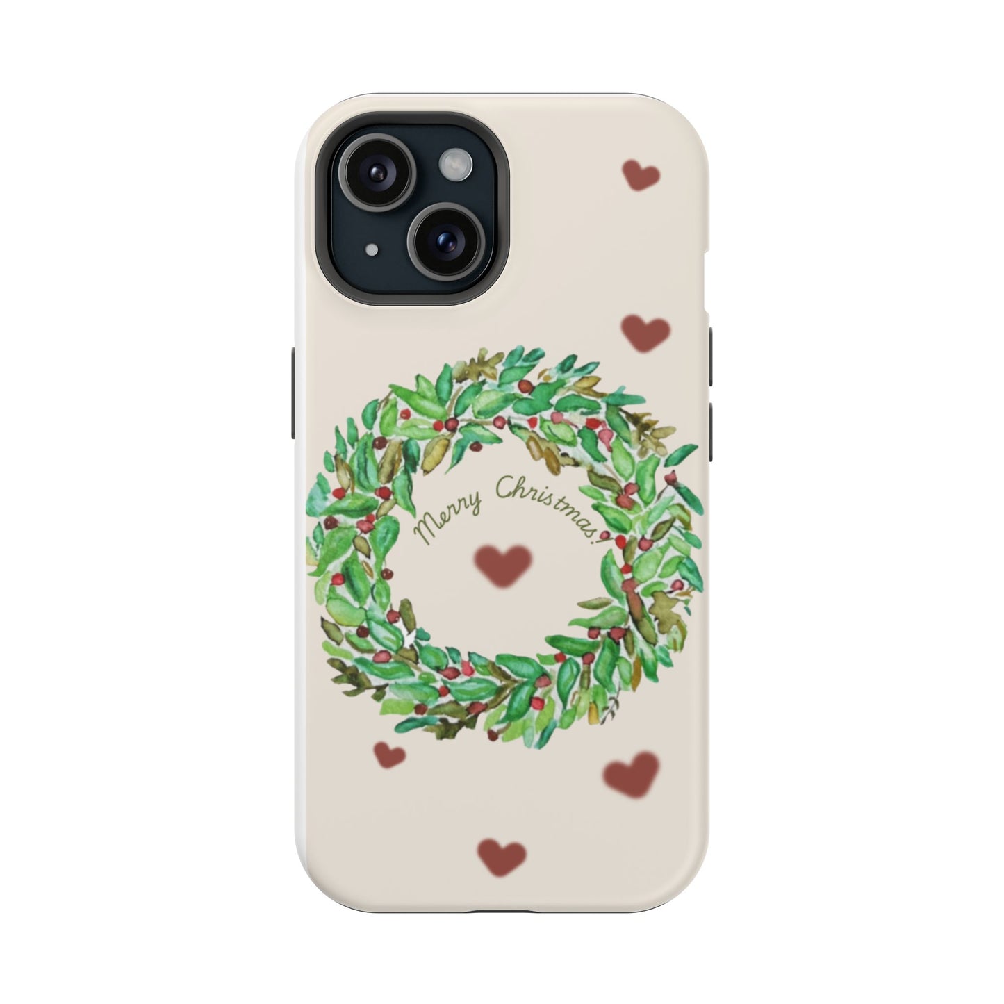 Merry Christmas Phone Case for iPhone 16, 16 Plus, 16 Pro 16 Pro Max, iPhone 15, 15 Plus, 15 Pro 15 Pro Max, Plus 14, 13, 12 and 11 Impact-Resistant Cases