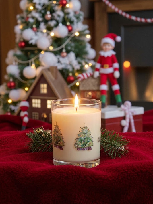 Green Christmas Tree Candle – 11oz Soy