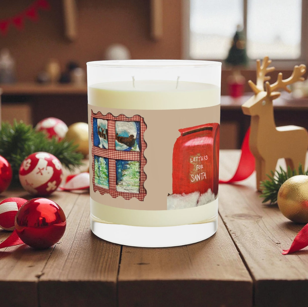 Candle Gift! Christmas Gift, Gift for Her, Gift for Him, Funny Gift, Unique Holiday Gift, Father Gift, Mom Gift Scented Candle - Full Glass, 11oz