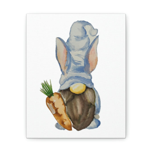 Wing Light Blue Bunny Gnome Canvas Gallery Wraps