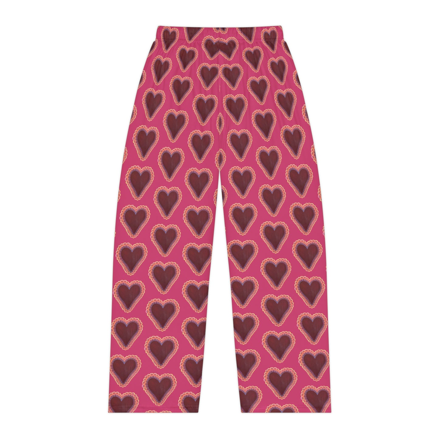 Wing Light Art Designs Valentine's Day Women's Pajama Pants