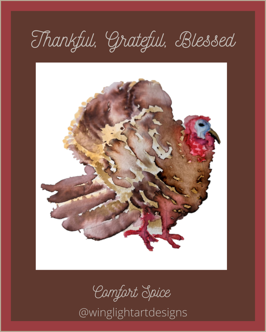 Cinnamon Scented Thanksgiving Turkey Soy Candle, 13.75 oz. Thanksgiving Hostess Gift