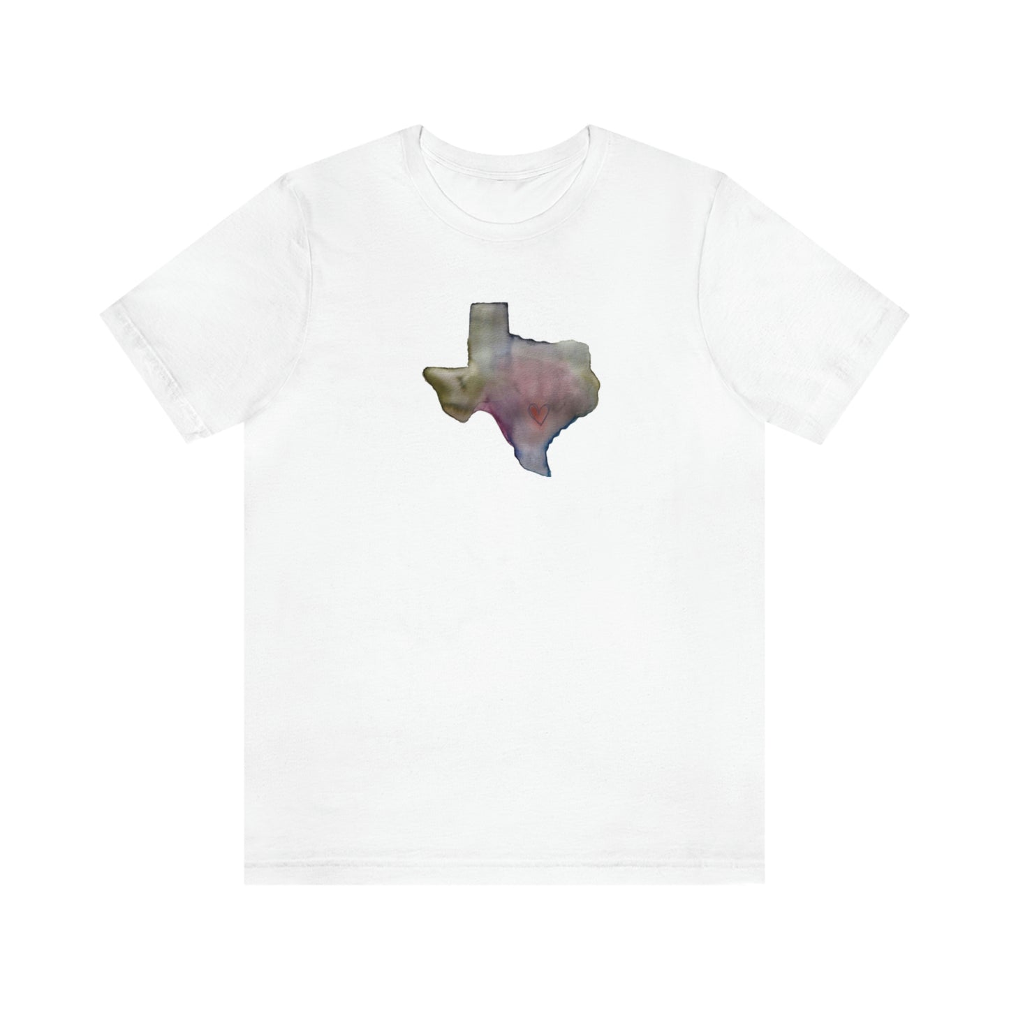 Wing Light Art Designs Texas Unisex Jersey Short Sleeve Tee